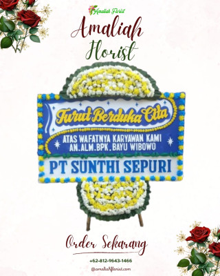 Papan Bunga Duka di Semadam