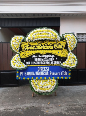 Papan Bunga Duka di Semadam